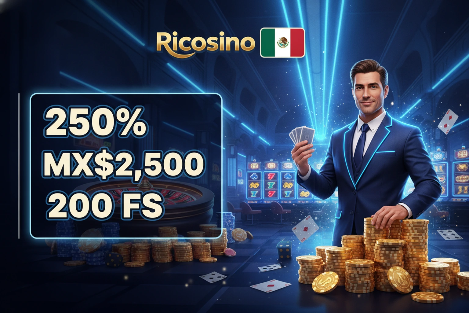 Ricosino México Casino Online y Apuestas Deportivas en Vivo